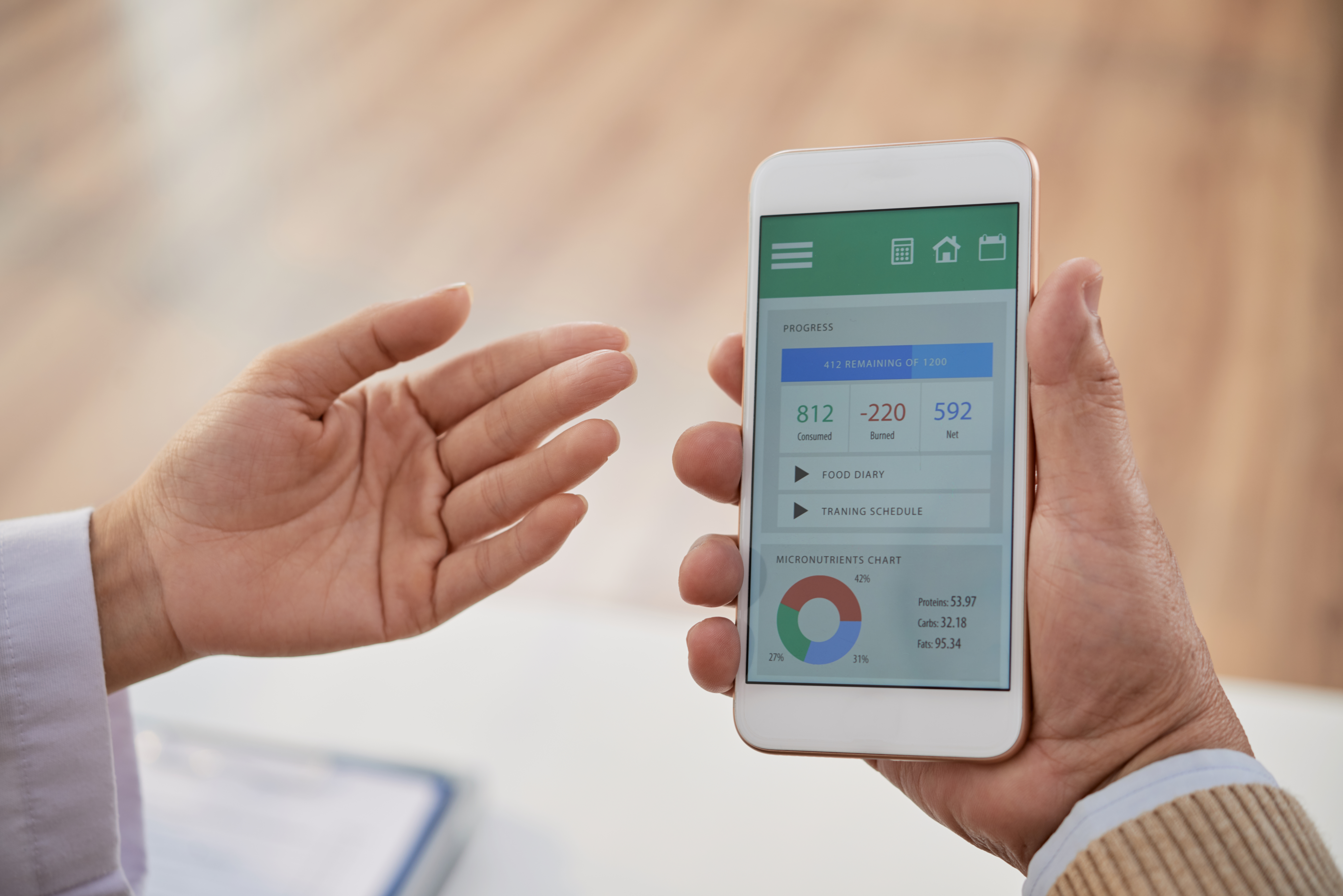Teaching Patient to Use Health Monitoring App